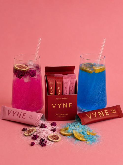 myVYNE Probierpaket | Individualisiertes Focus Energy Pulver